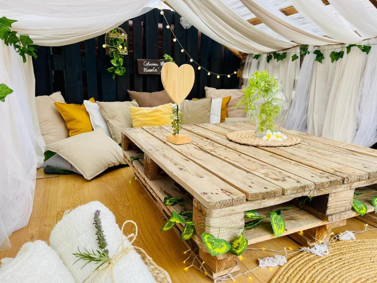 Arrebol Suite Con Jacuzzi, Piscina Y Naturaleza Buzanada Kültér fotó